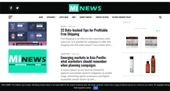 Desktop Screenshot of marketingindustrynews.com